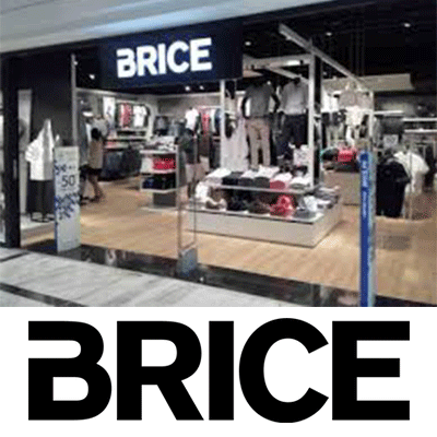 Logo Brice Et Avant De Marque Signe Des Textes De Mode Française