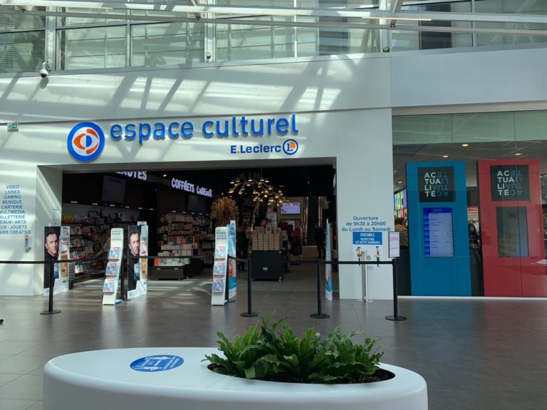Leclerc espace culturel smartphone