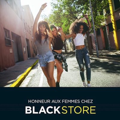 Blackstore fêtes de mères galerie Saint-Médard